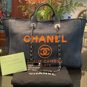 🌸Chanel Large Deauville Tote SOLD TO @kaylathorn